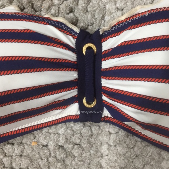 Sperry Other - Sperry Top Sider Bikini Bandeau top red white blue